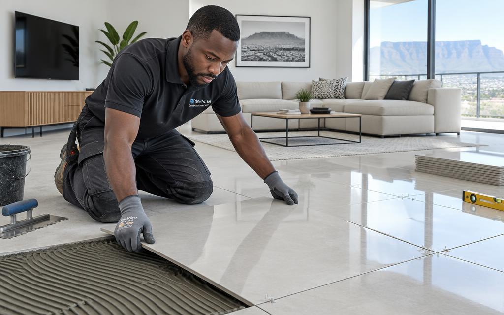 Floor Tiling by PLM Group in Cape Town